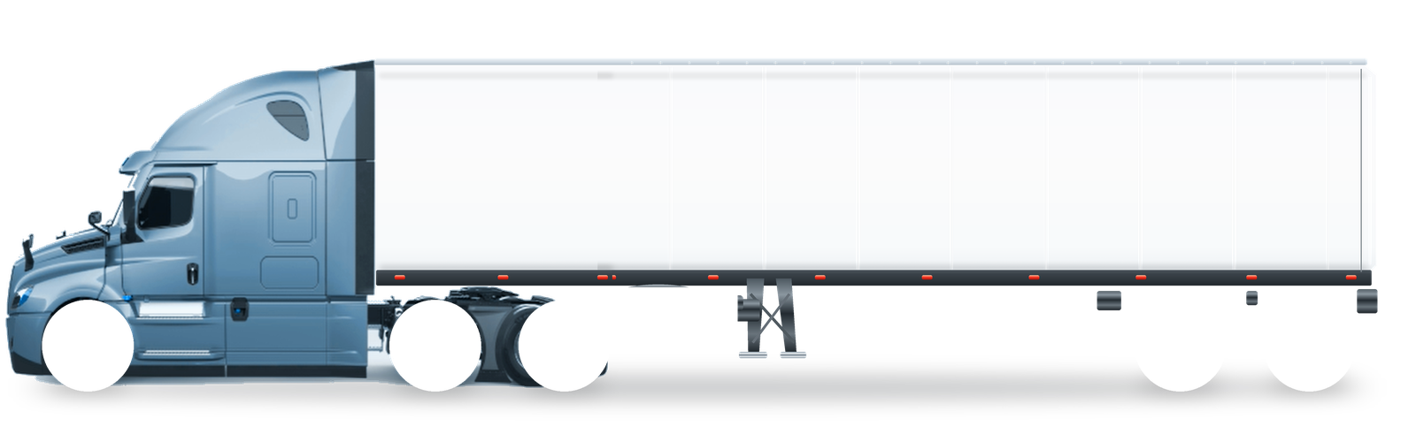 FASS LOGISTICS LLC tractor and dry van trailer
